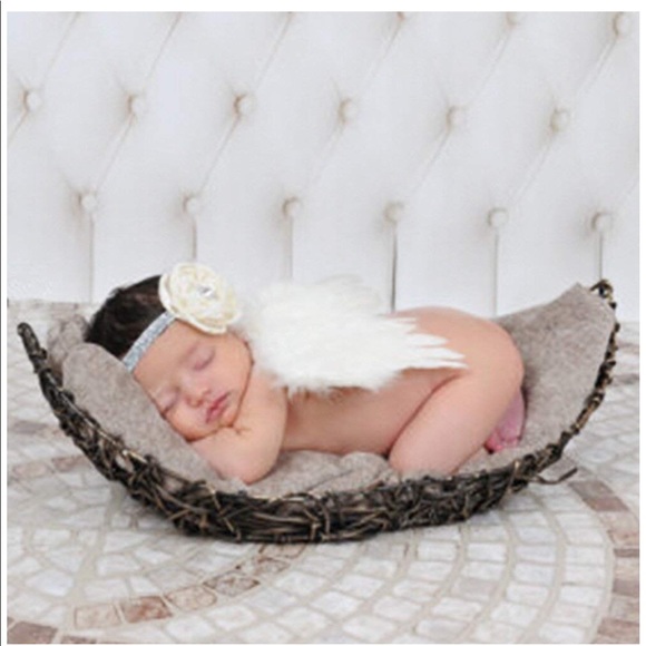 Other - NIB BabyAngel Wings & Headband Photo Props